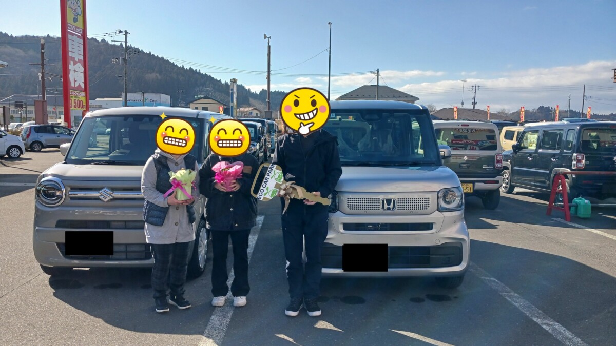 ☆NBOX ﾜｺﾞﾝＲｽﾏｲﾙ Ｏ様☆